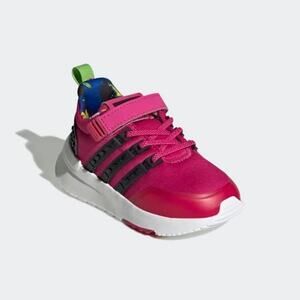 Adidas Pink LEGO Racer TR K Girls Running Shoes
